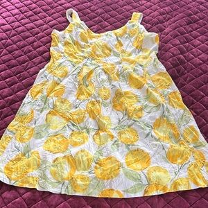 Pappagallo Yellow and White Floral Dress
